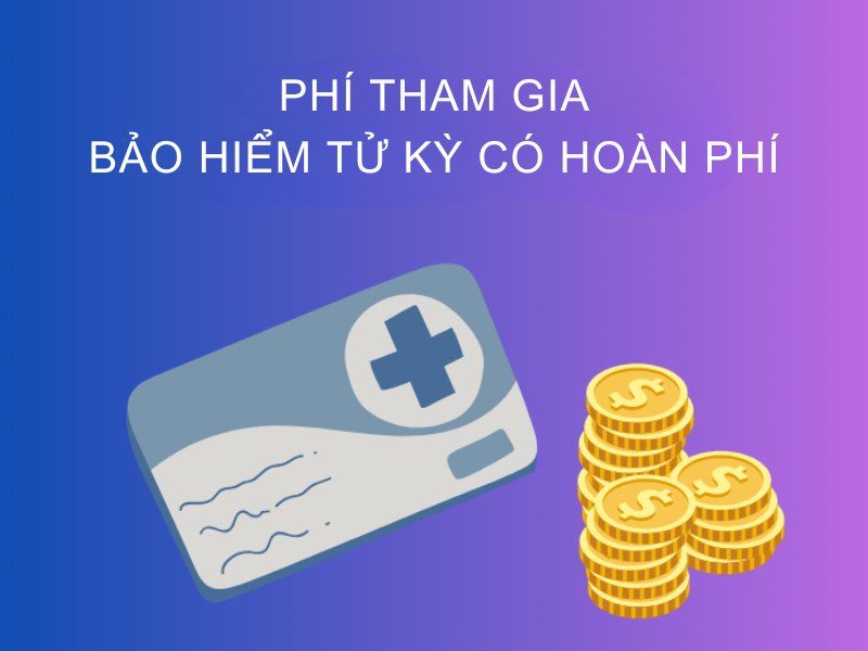 Phí tham gia bảo hiểm tử kỳ có hoàn phí