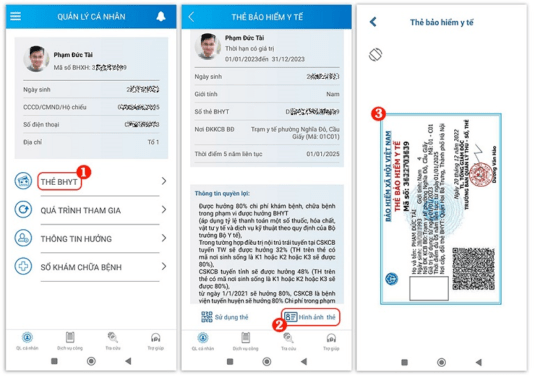 Dùng ứng dụng VssID